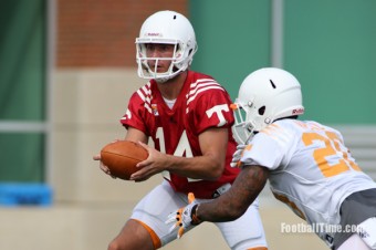 Vol Camp: Running backs, Quarterbacks, and the 2013 class.