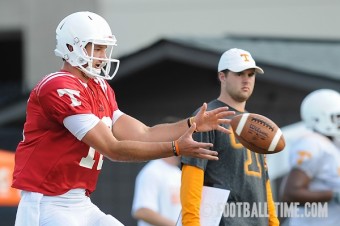 Vol Practice Report: A change at QB?